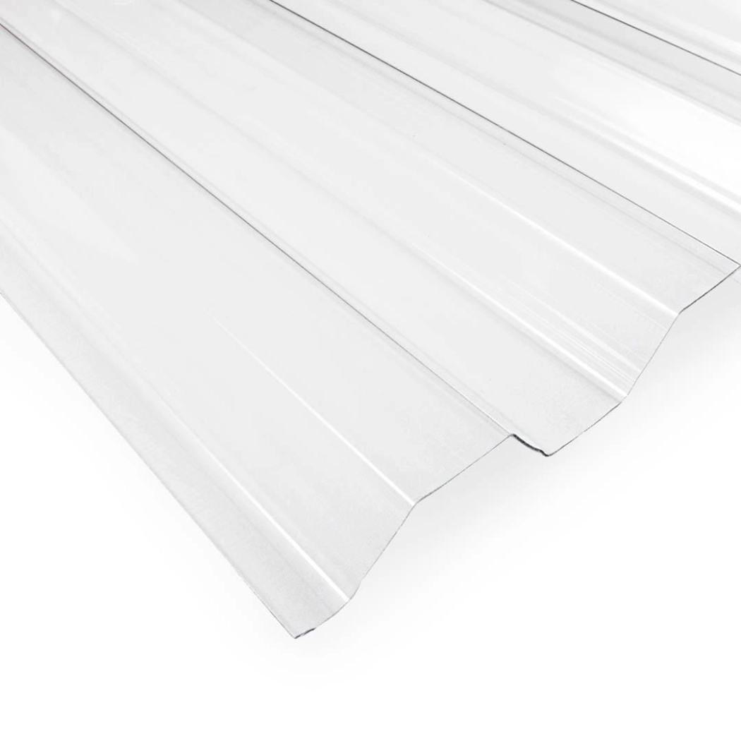 PŁYTA PROFILOWANA PVC TRAPEZ 70/18  900X2500 BEZBARWNA