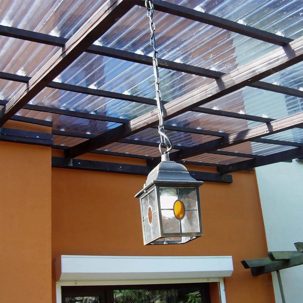 PŁYTA PROFILOWANA PVC FALA 76/18 900X2500 BEZBARWNA