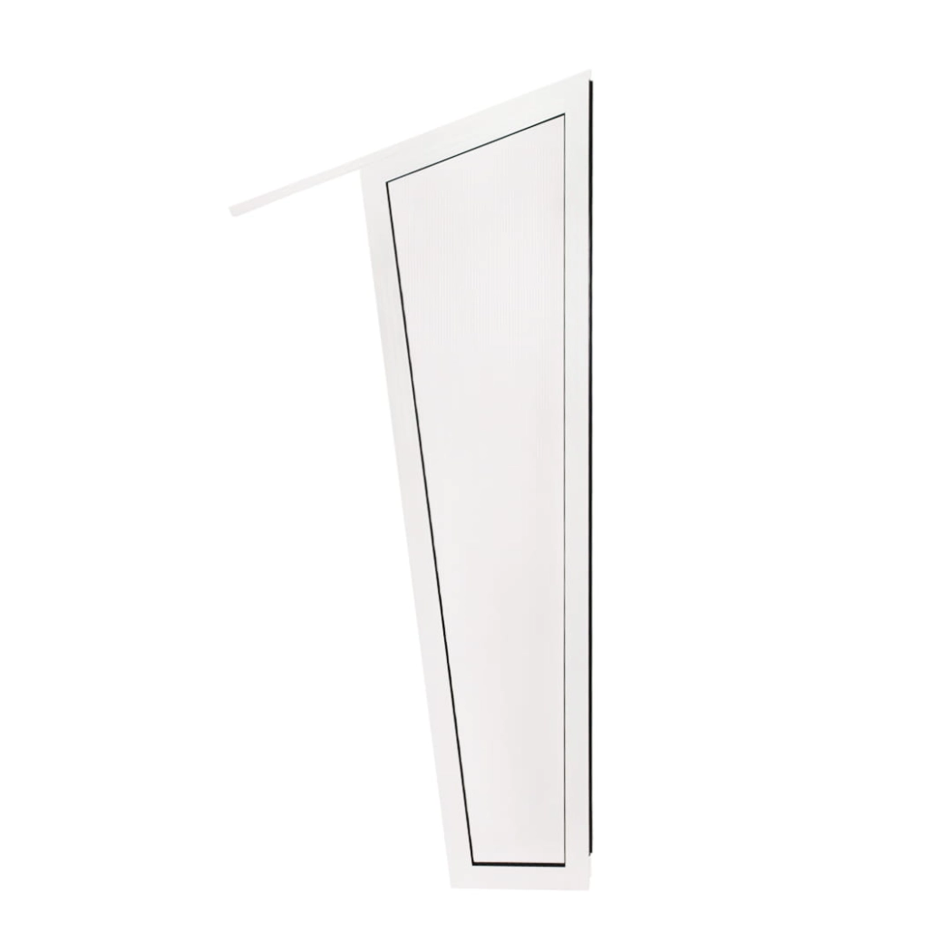 ŚCIANKA DO DASZKA PŁASKIEGO 1800 MM BIAŁA