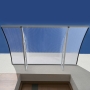 DASZEK ARCO 1500X900X250 BIAŁY